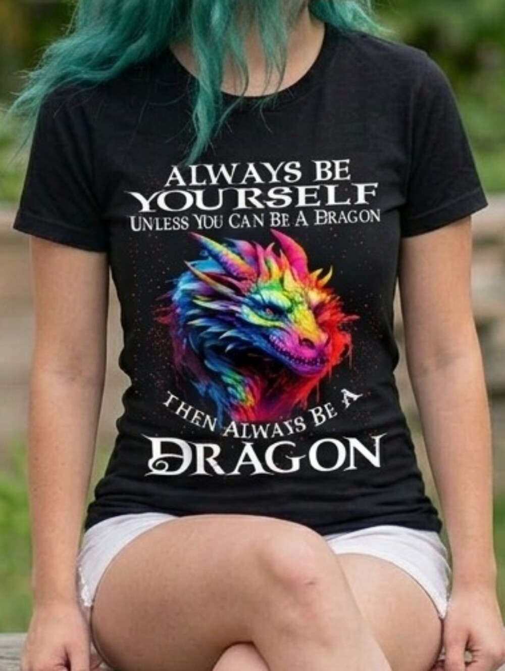 NWT Be a Dragon Unisex Graphic Tee